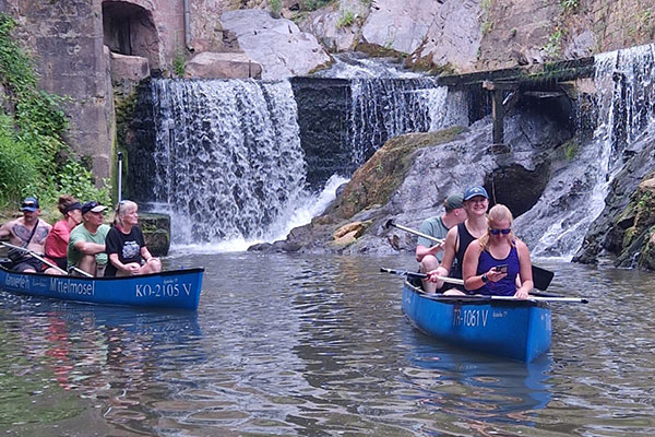 KANU TOUR Wasserfall, Samstag, 04.07.26, 17 Uhr